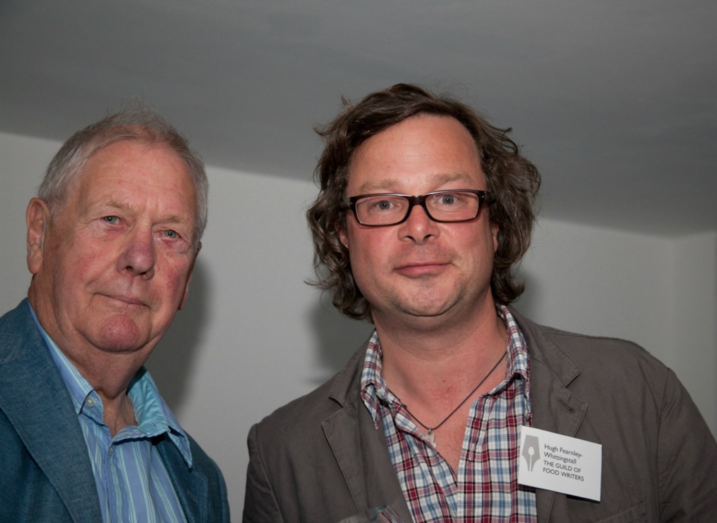 Guild members Colin Spencer (left) and Hugh Fearnley-Whittingstall